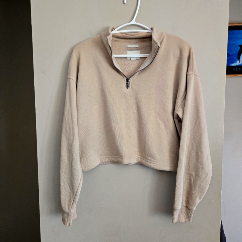 5 for $25 American Eagle AE Cropped Quarter-Zip Pullover Amazingly Soft Small XS